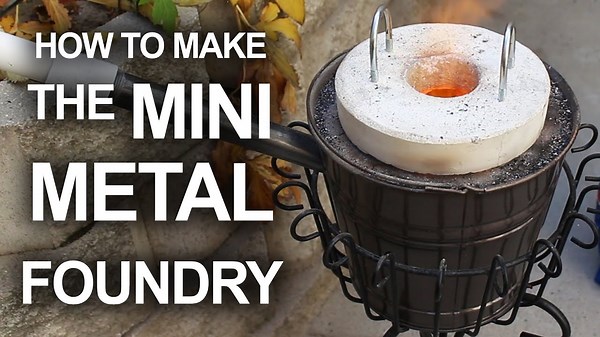 Here's How to Create a Mini Metal Foundry at Home