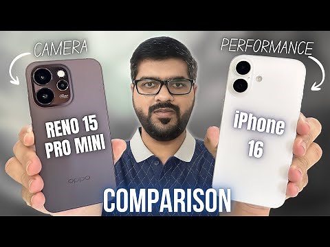 Oppo Reno 15 Pro Mini Vs iPhone 16 *Full Comparison + Camera Test*
