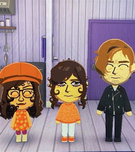 Born with facial hair 😭💔 Lunette, my miiself & Leon’s baby! HATE the fact I couldn’t get to edit her as a baby 💔🥲 also I miss spending time with the babies as they grew Also I would love to see every else’s miis’ kids ❤️ #tomodachilife #tomodachilifelivingthedream #residentevil #leonskennedy #selfship