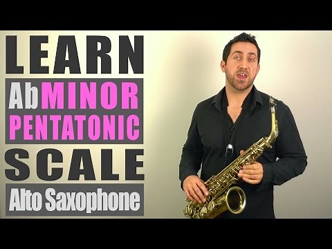 Ab Minor Pentatonic Scale - Alto Saxophone Lesson