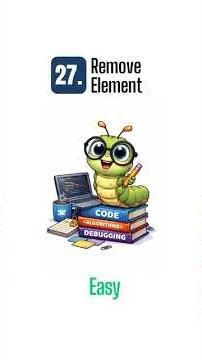 Leetcode tutorial Remove Element #leetcode #codinginterview