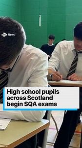 8.5K views | Over 132,000 pupils across Scotland are preparing for their National 5, Higher and Advanced Higher exams. The tests start on April 25, with papers for computing science and psychology, and end on May 30 with exams for care. Over two million exam papers will be distributed across the 480 test sites around the country. #stvnews #scotland #SQA #exams | STV News | Facebook