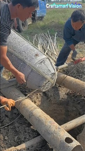 The key procedure of screen pipe installation for irrigation wells