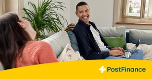 Login PostFinance avec le lecteur de carte