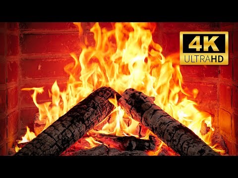 🔥 Most Relaxing 4K Fireplace (12H) | Calm Fire Sounds for Deep Sleep & Stress Relief. Fireplace 4K.