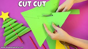 4.5M views · 4.4K reactions | Get the craft template here: https://www.easypeasyandfun.com/accordion-paper-christmas-tree/ | Easy Peasy and Fun | Facebook