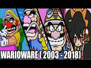 WarioWare All Intros ( 2003 - 2018)