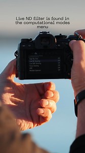 1K views · 31 reactions | Time for your next #OMSummerSchool lesson – and this time it's all about Live ND! Here's our expert Tito to explain how to set up your camera for dreamy landscapes and slow shutter speeds: don't forget to save this to watch back later on... #LiveND | #LandscapePhotography | #OMSYSTEM | OM System | Facebook