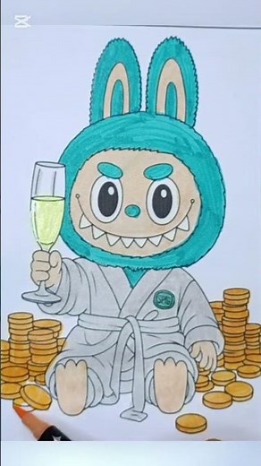 Labubu Coloring Page 🎨 | Cute & Fun Coloring