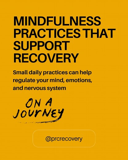 In Step 11, we learn that connecting with a Higher Power isn’t only something that happens in prayer — it happens in the quiet, ordinary moments of our day. It’s practical, grounding, and available to you right now. Mindfulness helps us slow down enough to hear our own truth. It gives us room to respond instead of react. It helps regulate our nervous system when the world feels overwhelming. Here are a few simple, doable practices you can try today: Focused Breathing: A few slow breaths can shif