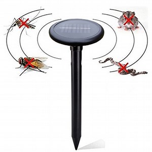 [Hot Item] Wholesale Outdoor Garden Yard 2 Pack Solar Ultrasonic Mole Repeller for Garden Lawn Hot Yard Lawn Landscape Solar Animal Repellent