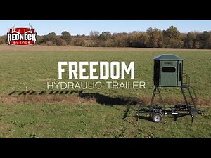FREEDOM HYDRAULIC TRAILER | Redneck Blinds | New for 2025!