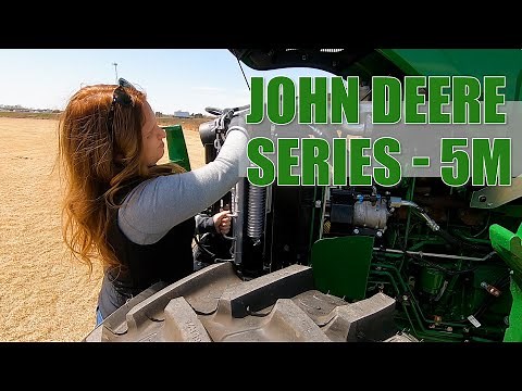 The John Deere 5M Series Utility Tractors