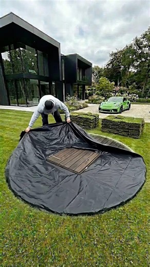 I Build Underground Kids Room at My Backyard😱🧸