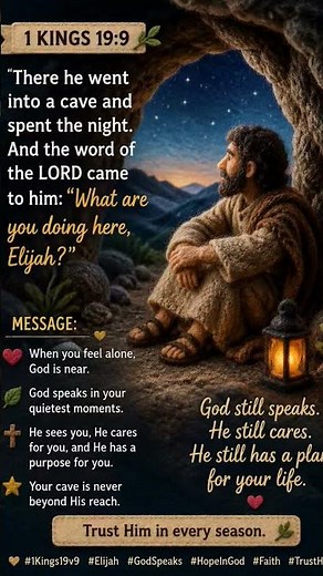 When God Meets You in the Cave | 1 Kings 19:9