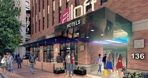Aloft Hotels to open this February in downtown Indy
