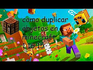 como duplicar objetos en minecraft 1.16.5