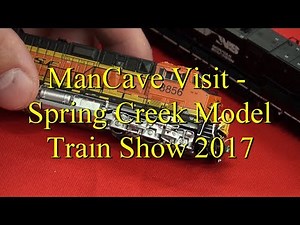 Mancave Visit - Spring Creek Model Train Show - Deshler, NE