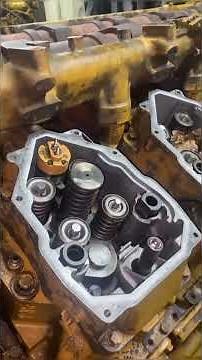 Cat Engine 3512 Electronic Fuel Injector Install.