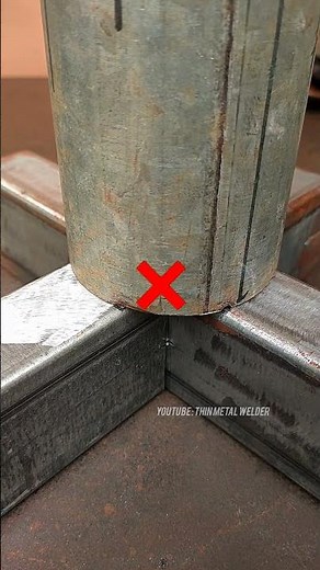 the secret of strong thin pipe fabrication #welding #welder #metalworking #fabrication