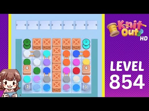 Knit Out Level 854 Solution Walkthrough