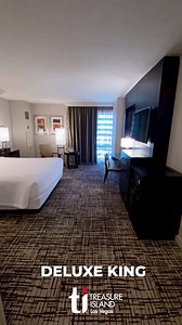 Escape the ordinary to the ultimate Las Vegas experience with our Deluxe King room. https://bit.ly/TIdeluxeroom | Treasure Island Hotel & Casino