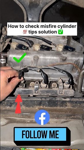 //💯solution How to check misfire cylinder tips ✅\\\\ #fblifestyletyle #automotive #TechLife #misfire