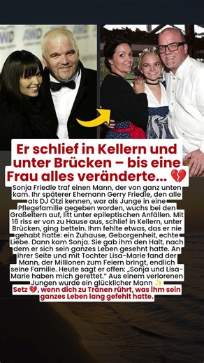 Er schlief in Kellern und unter Brücken – bis eine Frau alles veränderte... 💔