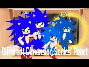 Different Dimension Sonic's React! (Old!)