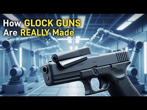 How GLOCK GUNS are REALLY MADE 🔥 FACTORY PRODUCTION PROCESS 🏭
