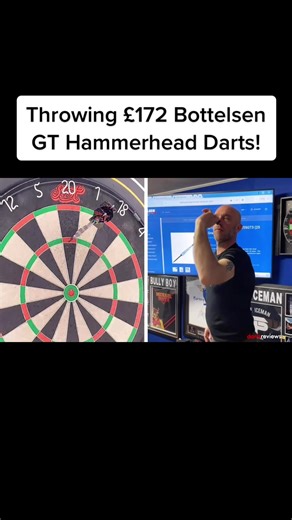 Full Review of £172 Bottelsen GT Hammerhead Darts