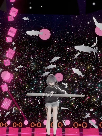 World Is Mine - CPK! Remix リクあったから弾きました！これめっちゃ好き！ Full ver夕方上げる予定だからそっちもみてね！ #vrchat #piano #cosmicprincesskaguya #超かぐや姫 #Manuka