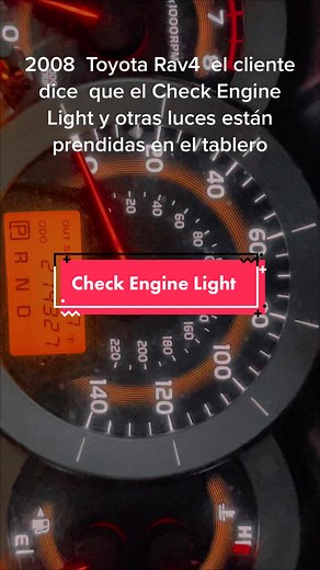 2008 Toyota Rav4 Check Engine Light Issue Resolved