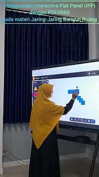 Penggunaan Interactive Flat Panel (IFP) #maths #bangunruang #kubus #polypad