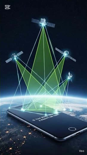 How Does Your Phone Know Your Location? 📍 #Shorts #Science #gpsc #viral #sciencefacts