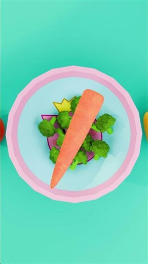 I Love Eating Veggies! What's Your Favorite Vegetable! #shorts