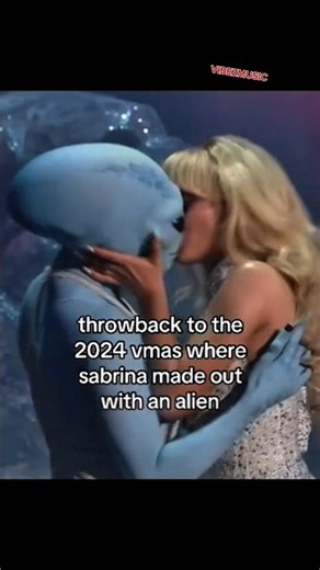 The Moment Sabrina Carpenter Turned Her VMAs Performance Out of This World 👽✨#short #sabrina