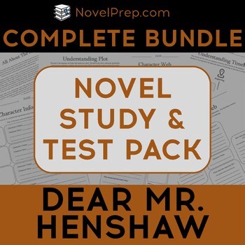 Dear Mr. Henshaw by Beverly Cleary Comprehensive Novel Study & Assessment
