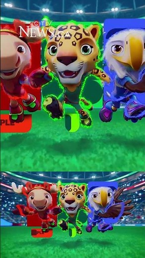 FIFA reveals World Cup mascots for Canada, U.S. and Mexico