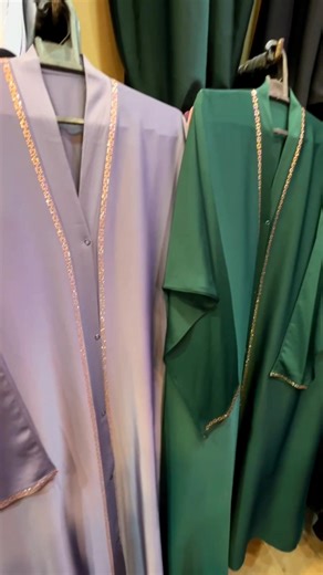 Premium Stonework Abayas 💎 New Fashion Trend 2026 colar front open zip abaya #clothbrandstore #abaya