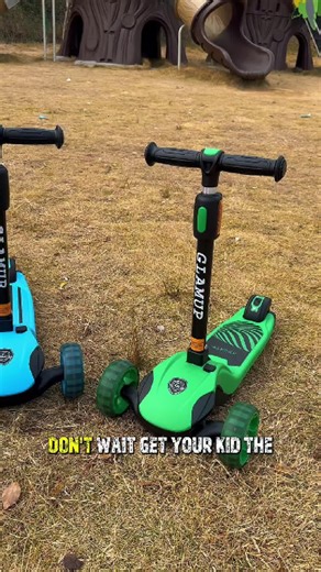 Adjustable 3-Wheel Scooter for Kids with LED Wheels