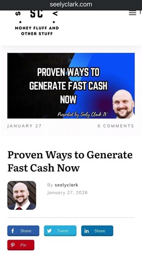 Proven Ways to Generate Fast Cash Now