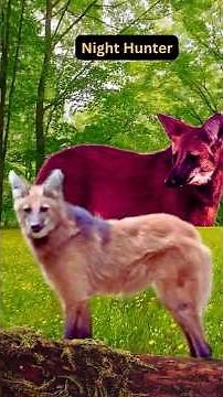 The Fox on Stilts: Maned Wolf | Tallest Wild Canid #ManedWolf #FoxOnStilts