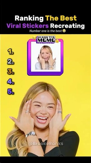 Ranking The Best Viral Stickers Recreating