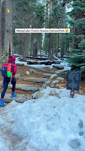 Not many people realize that Sequoia National Park offers far more than its iconic giant sequoias. This park is also a gateway to the western edge of the Sierra Nevada Mountains, where rugged peaks, alpine lakes, and endless views create an unforgettable hiking experience. 📍 Lakes Trail, Sequoia National Park ✨ Follow @adventurechasingduo for incredible outdoor adventures! 🙌🏽 The Lakes Trail leads you to four stunning alpine lakes - Heather Lake, Aster Lake, Emerald Lake, and Pear Lake. Each 