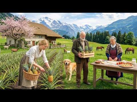 From City Life to Quiet Countryside | Peaceful Days and Fresh Pineapple Harvest Journey