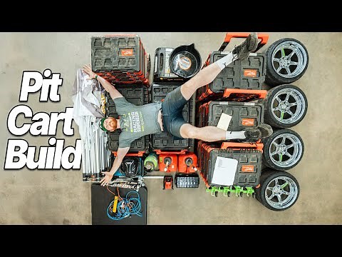Building our DREAM pit cart (it fits everything)