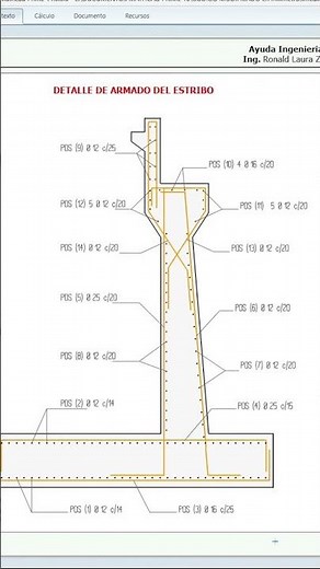 Detail on stirrup in Mathcad Prime