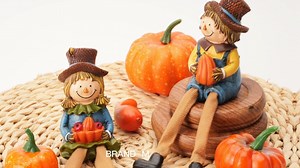 Watch Fall Scarecrow figurines on Amazon Live
