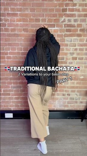 🇩🇴TRADITIONAL BACHATA TUTORIAL | 2 Variations to your basic step 💃🏽 #bachata #dance #baile